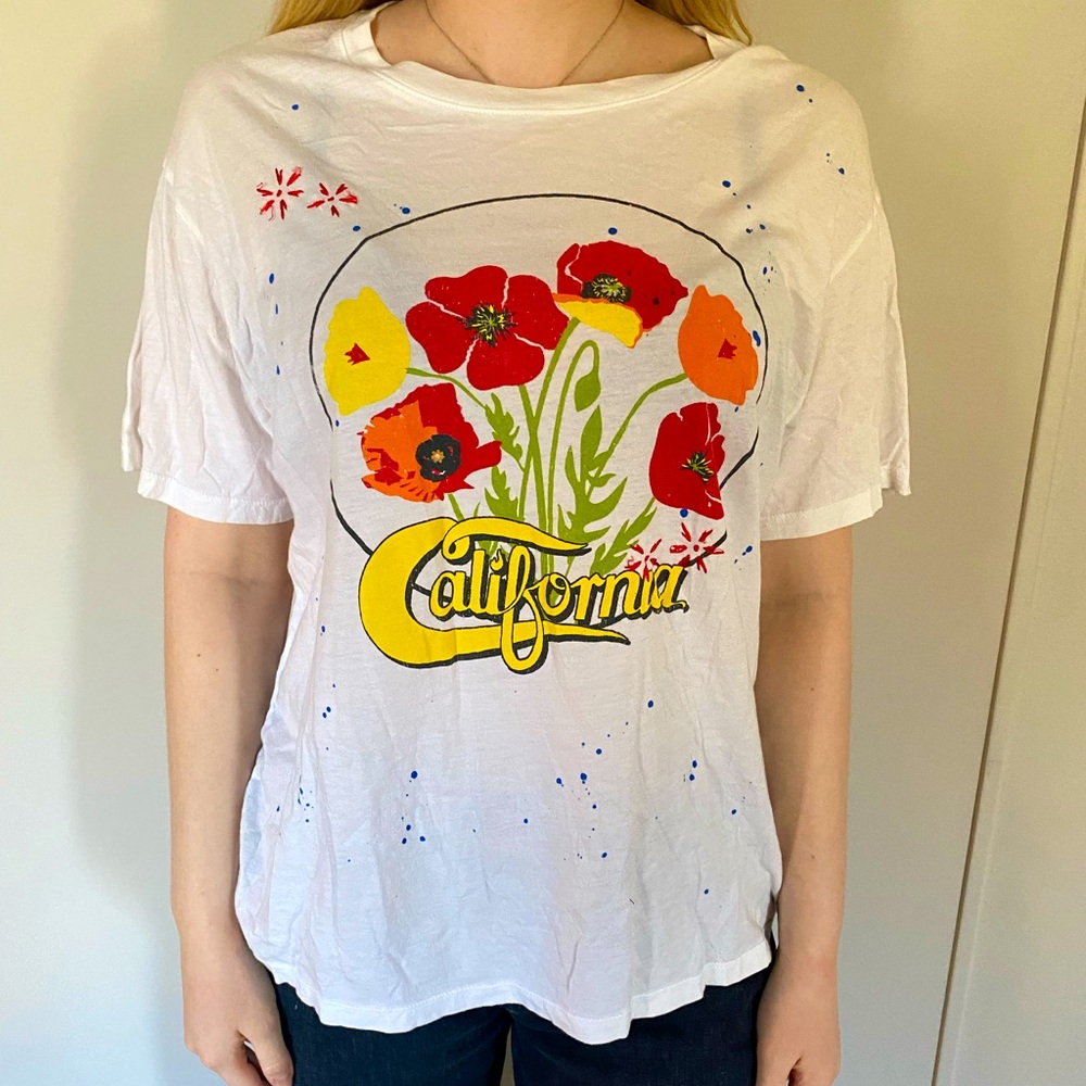 Free people California tee size medium